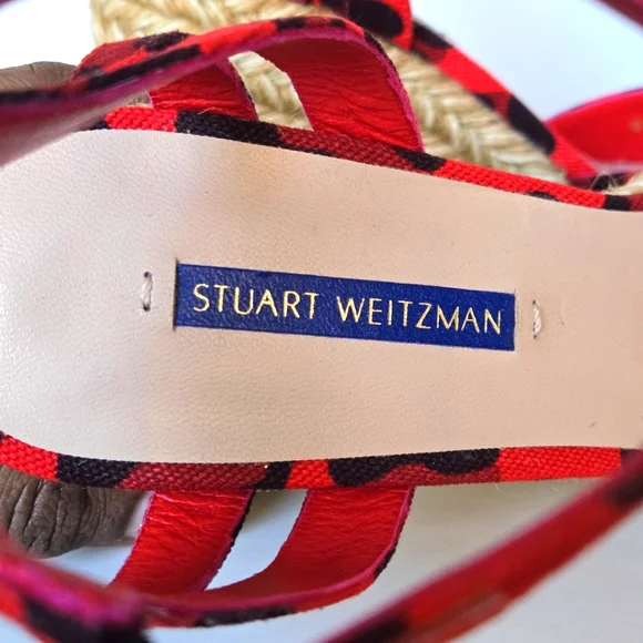 Stuart Weitzman Sasha espadrilles size 9.5M - Picture 7 of 8